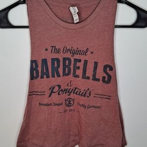 Barbells and Ponytails Shirt